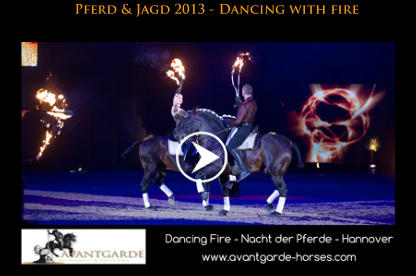 Pferd & Jagd 2013 - Dancing with fire